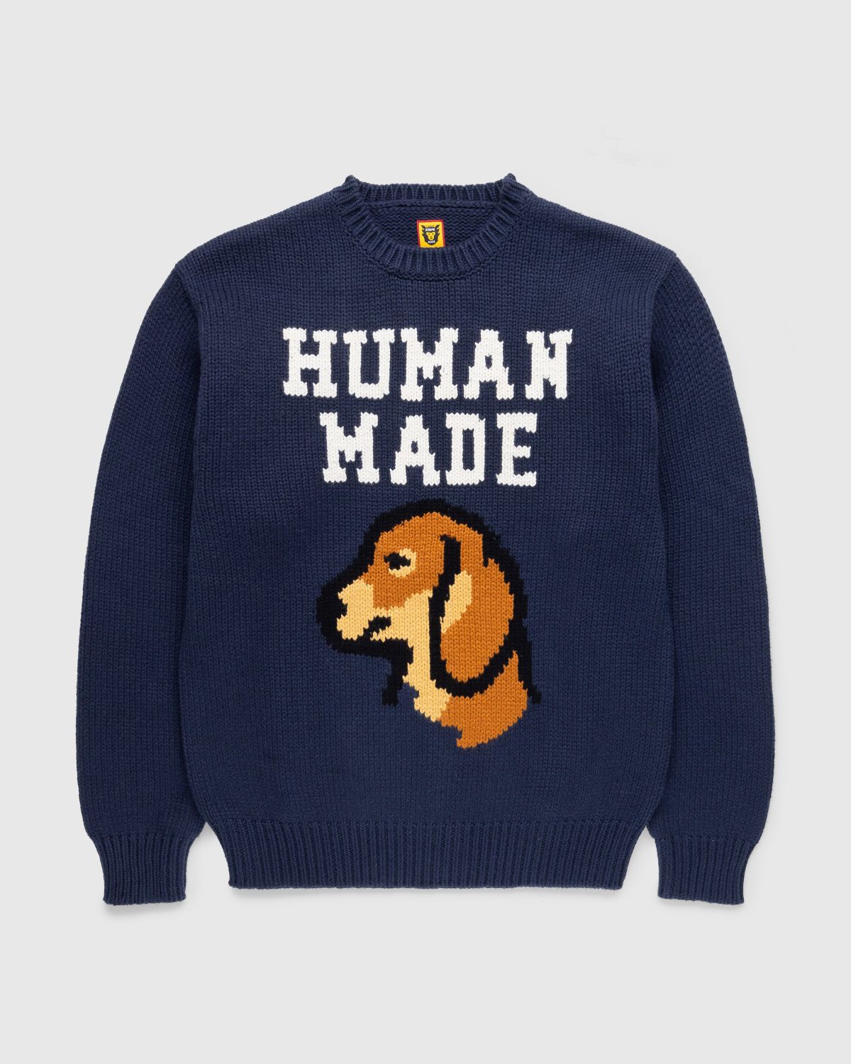 Human Made – Dachs Knit Sweater Navy